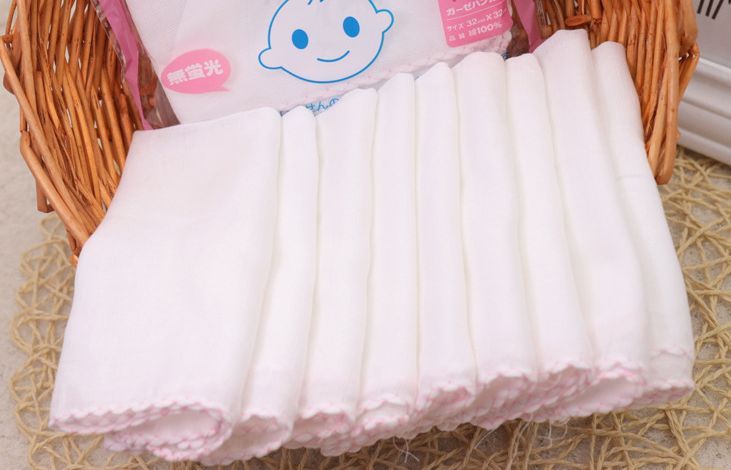 Sét 10 khăn xô sữa 2 lớp xuất Nhật