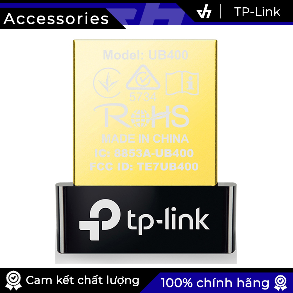 USB Bluetooth 4.0 TP-Link UB400 dùng cho máy tính (Đen)