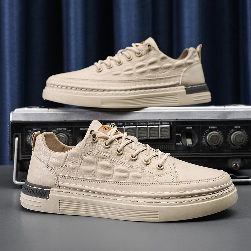 [ FREESHIP ] Giày Sneaker Nam, Giày Nam Da Cá Sấu - Fullbox