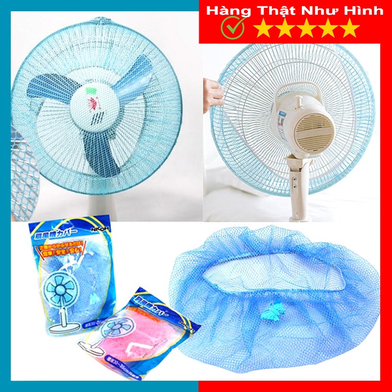 [HCM]Lưới Bọc Quạt An Toàn Cho Bé Vui Chơi