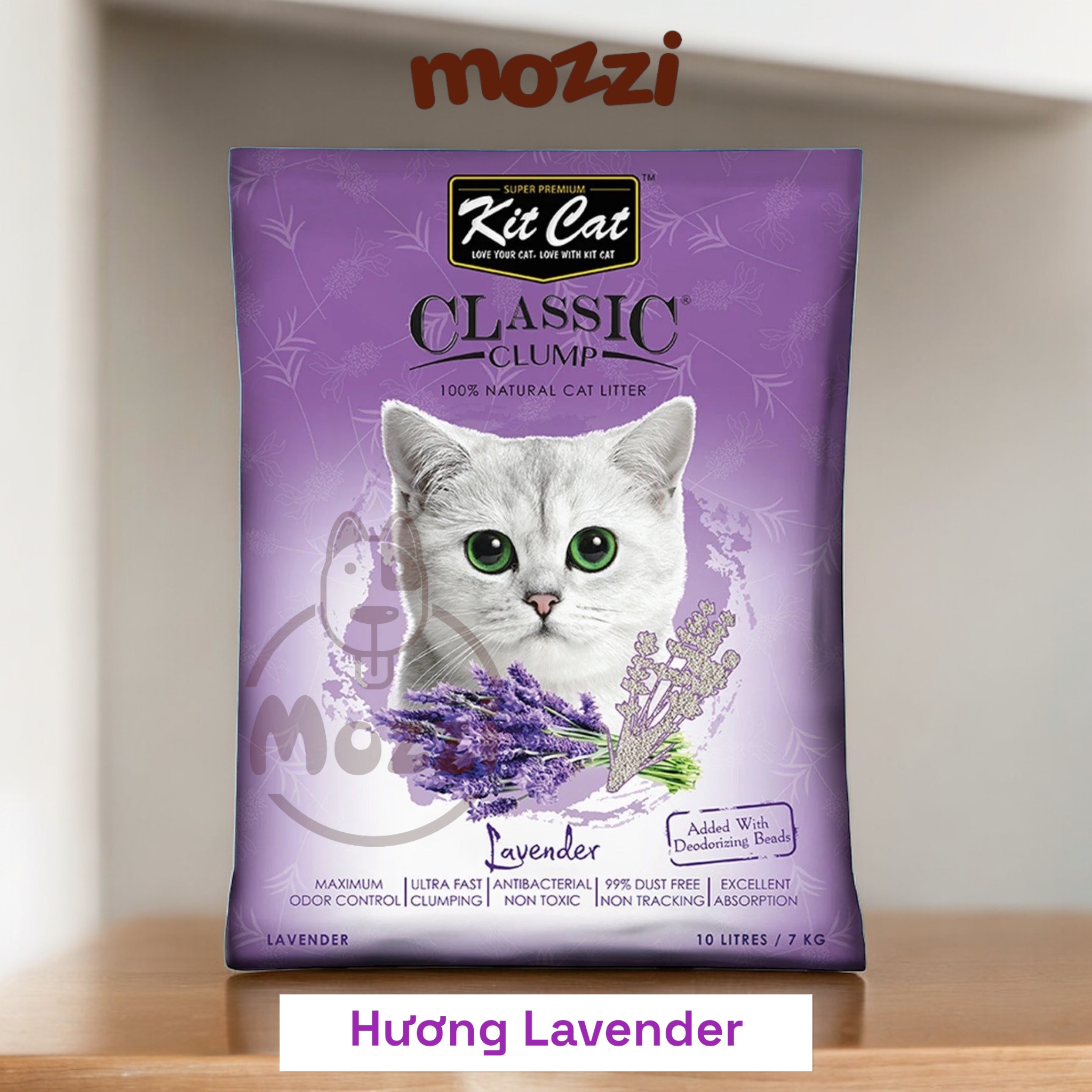 [10L] Cát vệ sinh cho mèo KitCat Xi măng vón