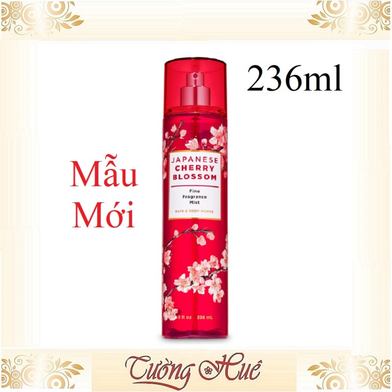 Xịt Toàn Thân Bath & Body Works Japanese Cherry Blossom 236Ml