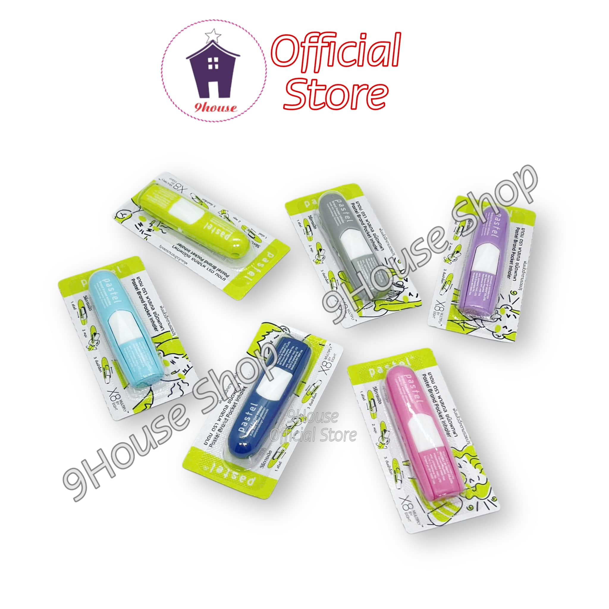 01 Ống Hít Mũi PASTEL POCKET INHALER 2cc Thái Lan (2 đầu)