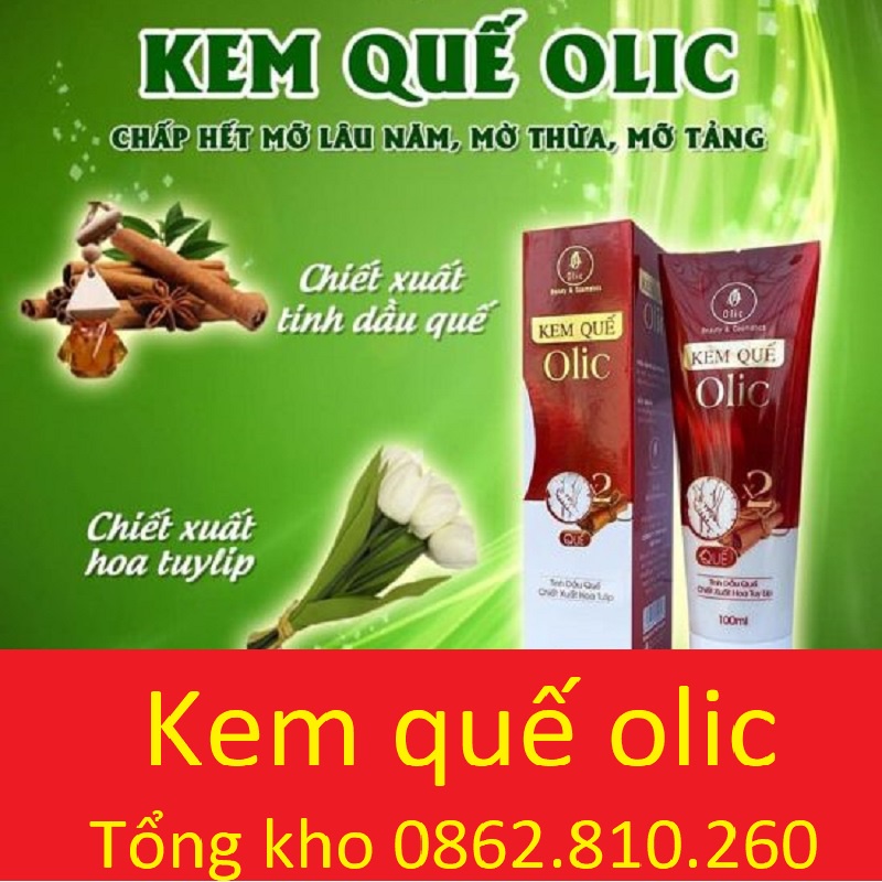 Kem quế tan mỡ olic - Đánh tan mỡ thừa bụng, mông, đùi, cánh tay,