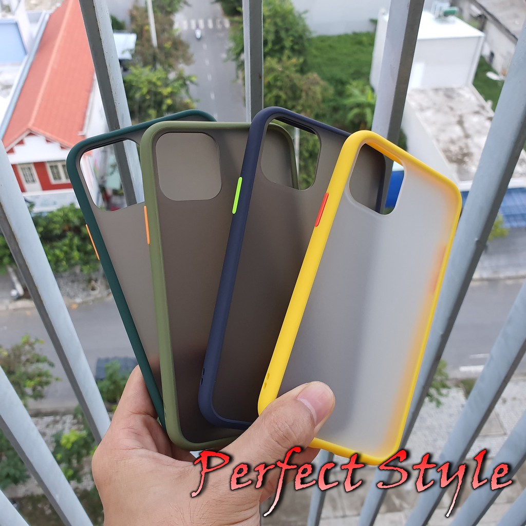 Ốp lưng cao su non lưng nhám cho iPhone 11 pro Max