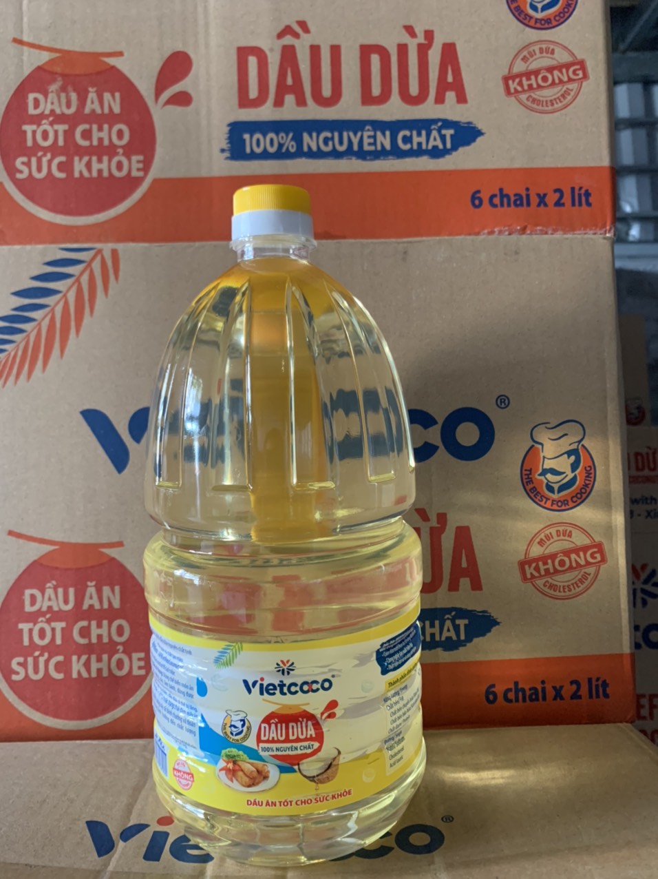DẦU DỪA TINH LUYỆN VIETCOCO ( COOKING OIL)