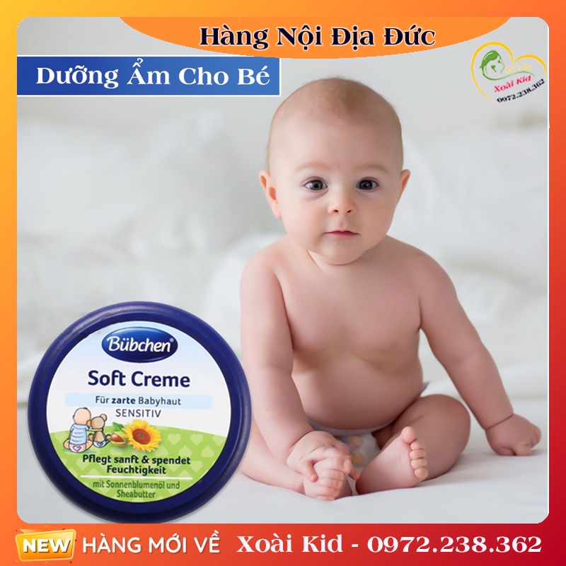 Kem dưỡng ẩm cho da Bubchen 20ml dùng được cho trẻ sơ sinh