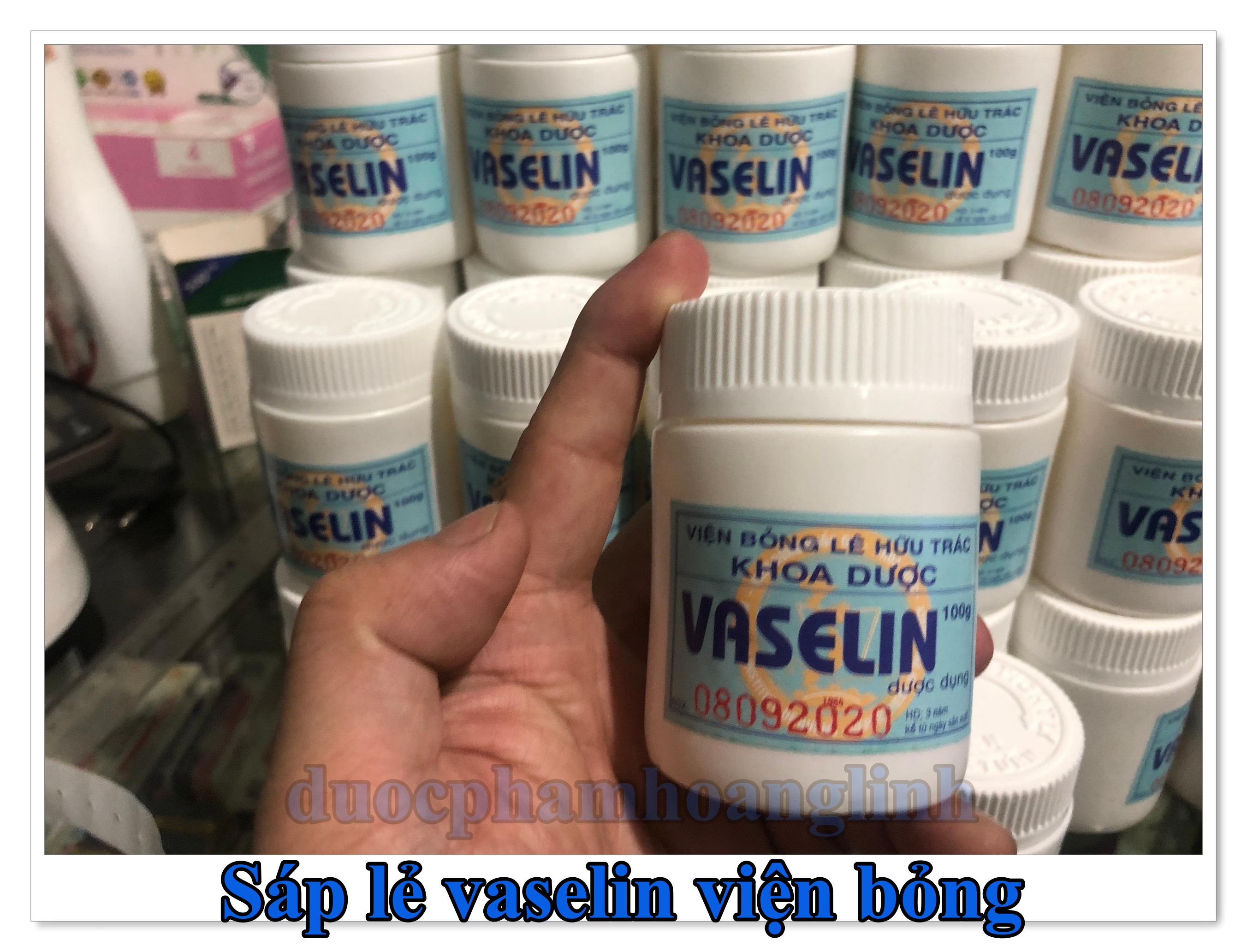 Sáp nẻ Vaseline 100 g Viện Bỏng Quốc Gia