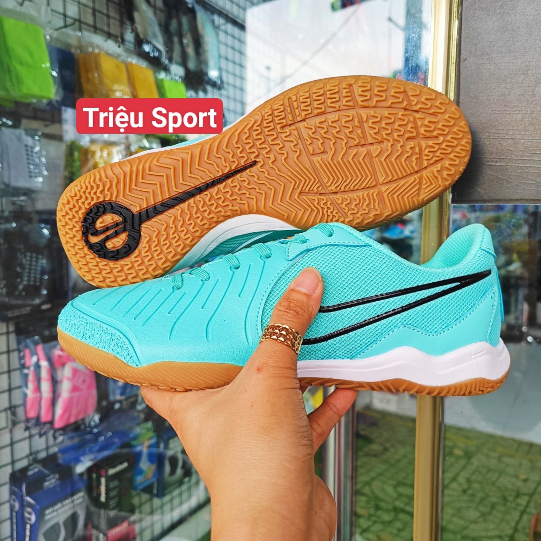 giày đá bóng tiempo 10 ic futsal (tặng khâu đế+tất+túi rút+hộp)
