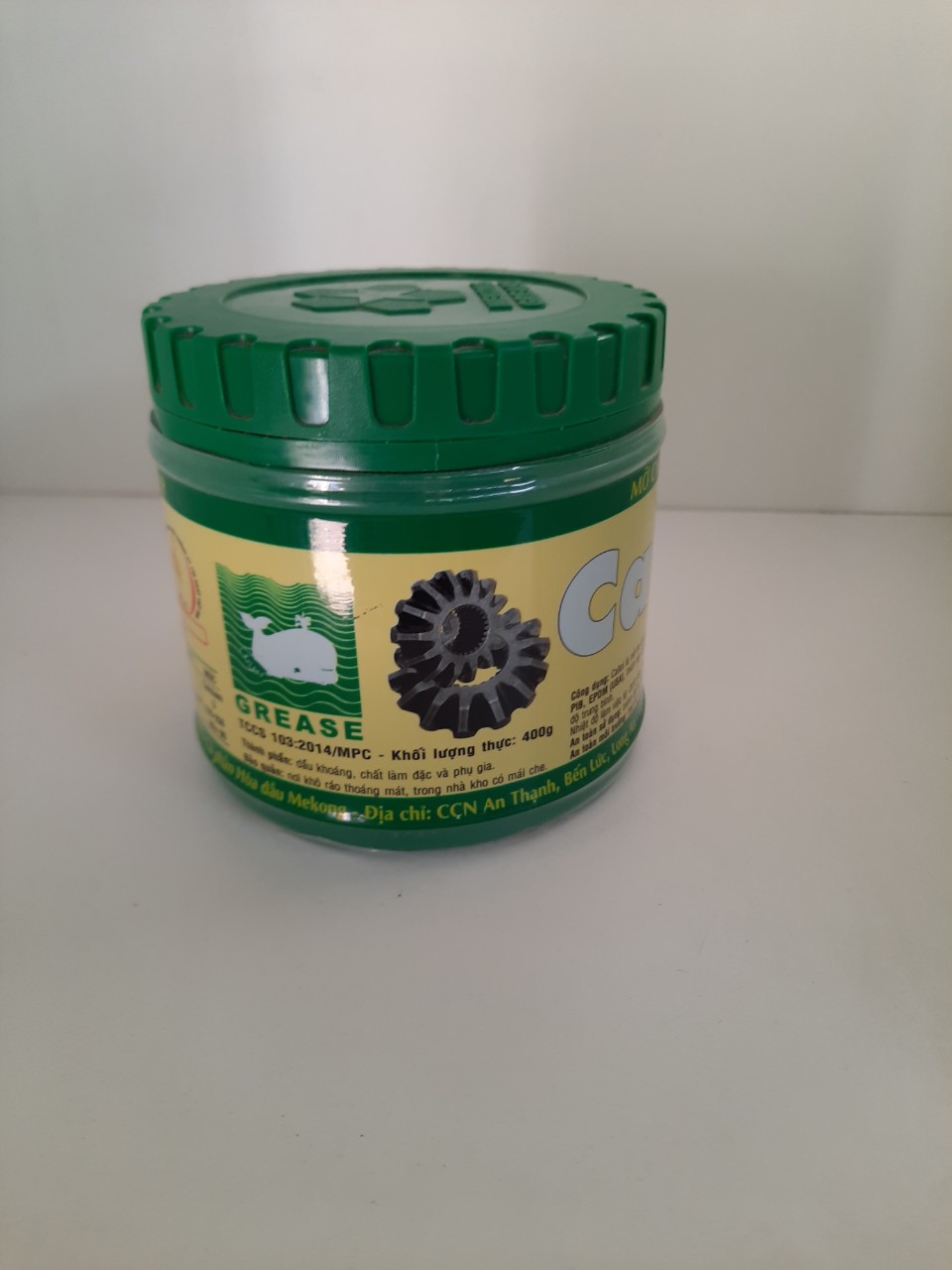 Mỡ calcium kháng nước cao cấp Caltol 3- lon 400 gram