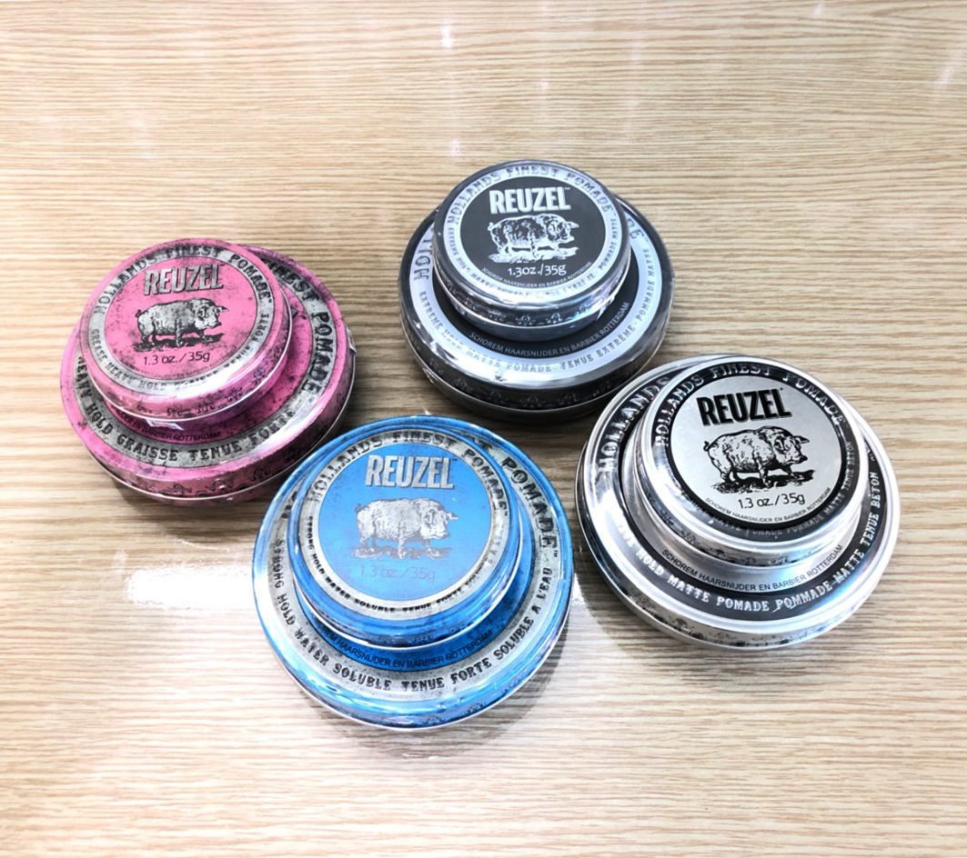 Sáp Vuốt Tóc Reuzel Concrete Hold Matte Pomade 35g/113g