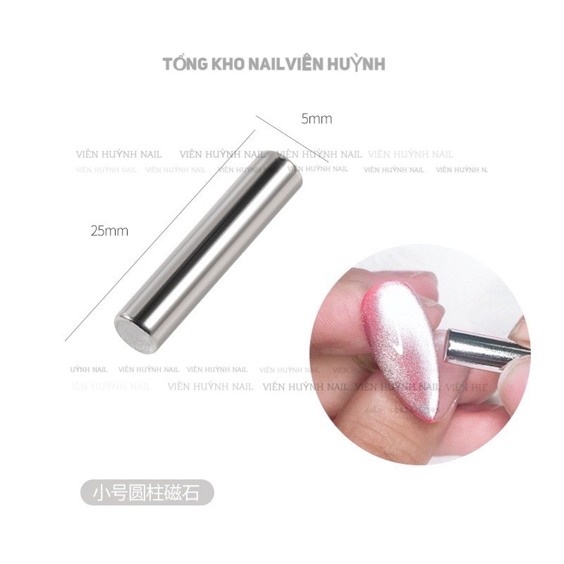 Nam châm hơ mắt mèo nail