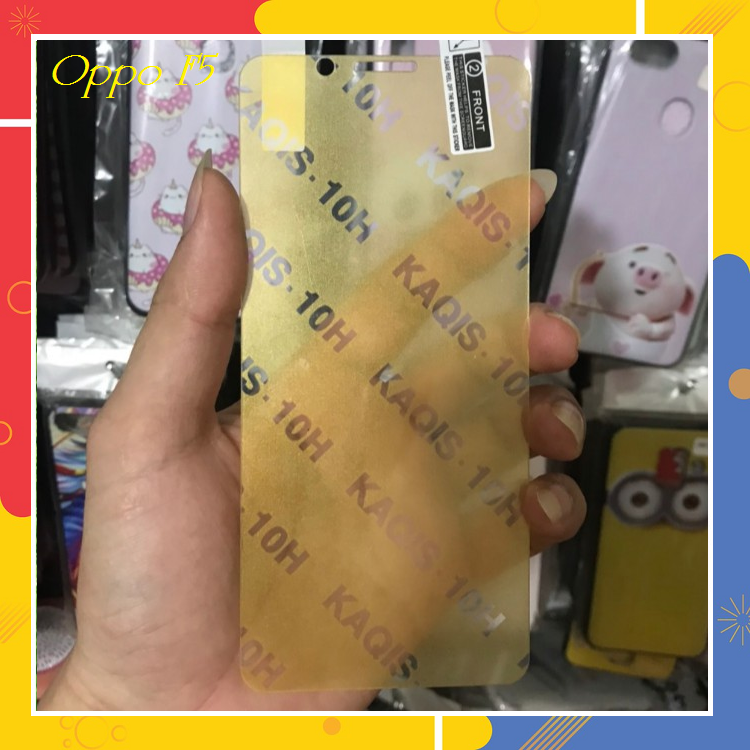 Cường lực dẻo nano cho Oppo F5 siêu dẻo 10H Full Màn Hình 98%