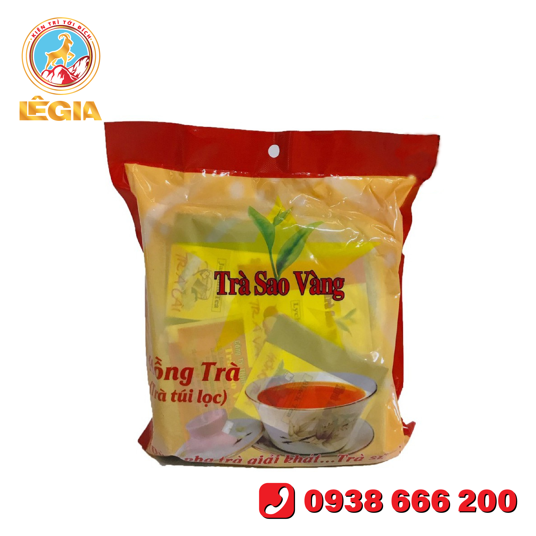 Hồng Trà Túi Lọc Sao Vàng 300gr