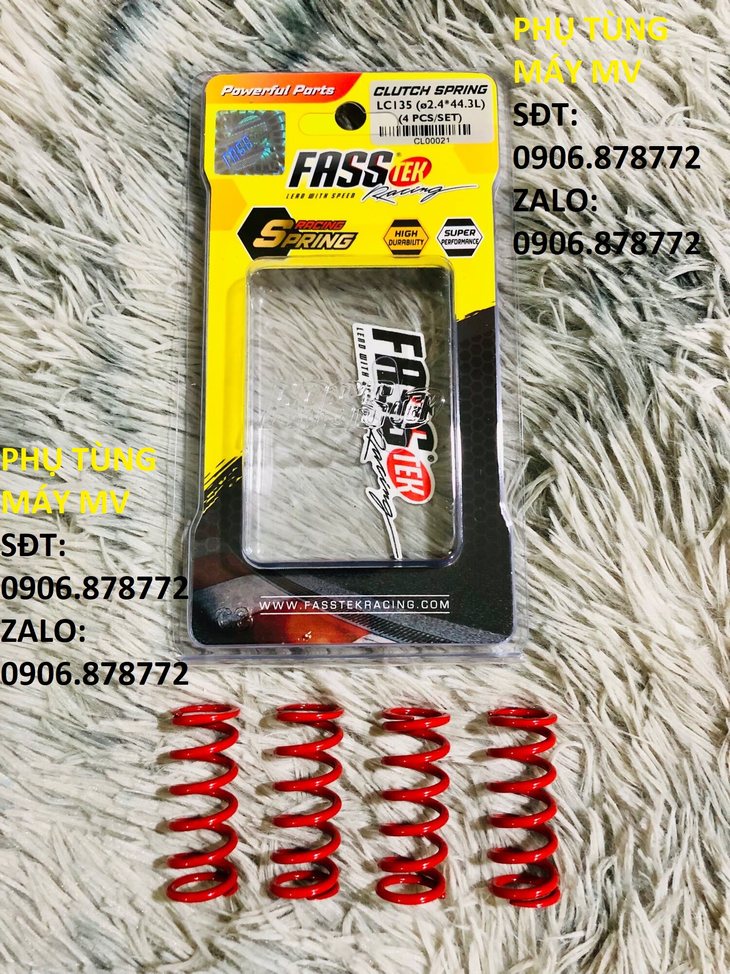 Lò xo nồi độ fasstek dành cho xe ex135. ex150. winner