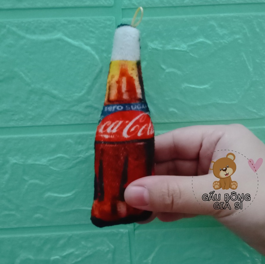 [HCM]móc khóa chai bia 10cm cực chất