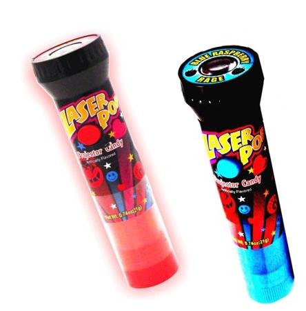 [Siêu Hot] Kẹo đèn chiếu hình Kidsmania Laser Pop 20gr