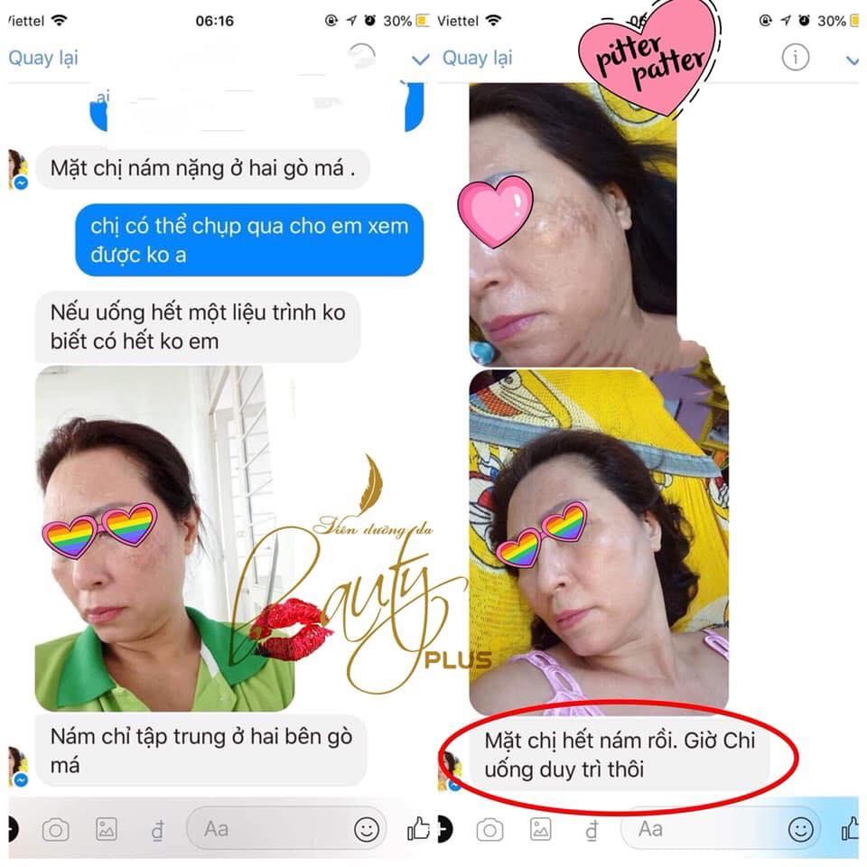 [HCM]Combo 2 hộp Viên Uống Trắng Da Beauty Plus