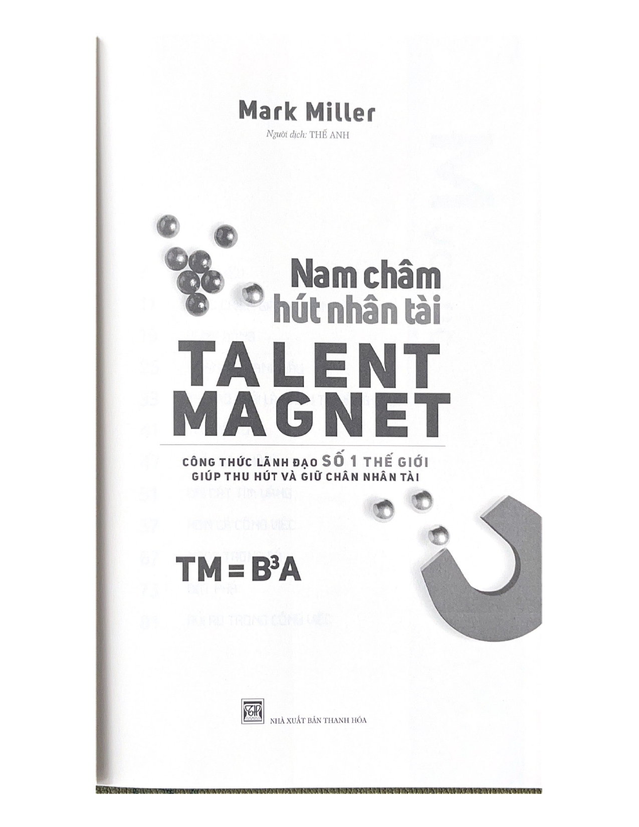 Sách - Nam Châm Hút Nhân Tài-Vanlangbooks