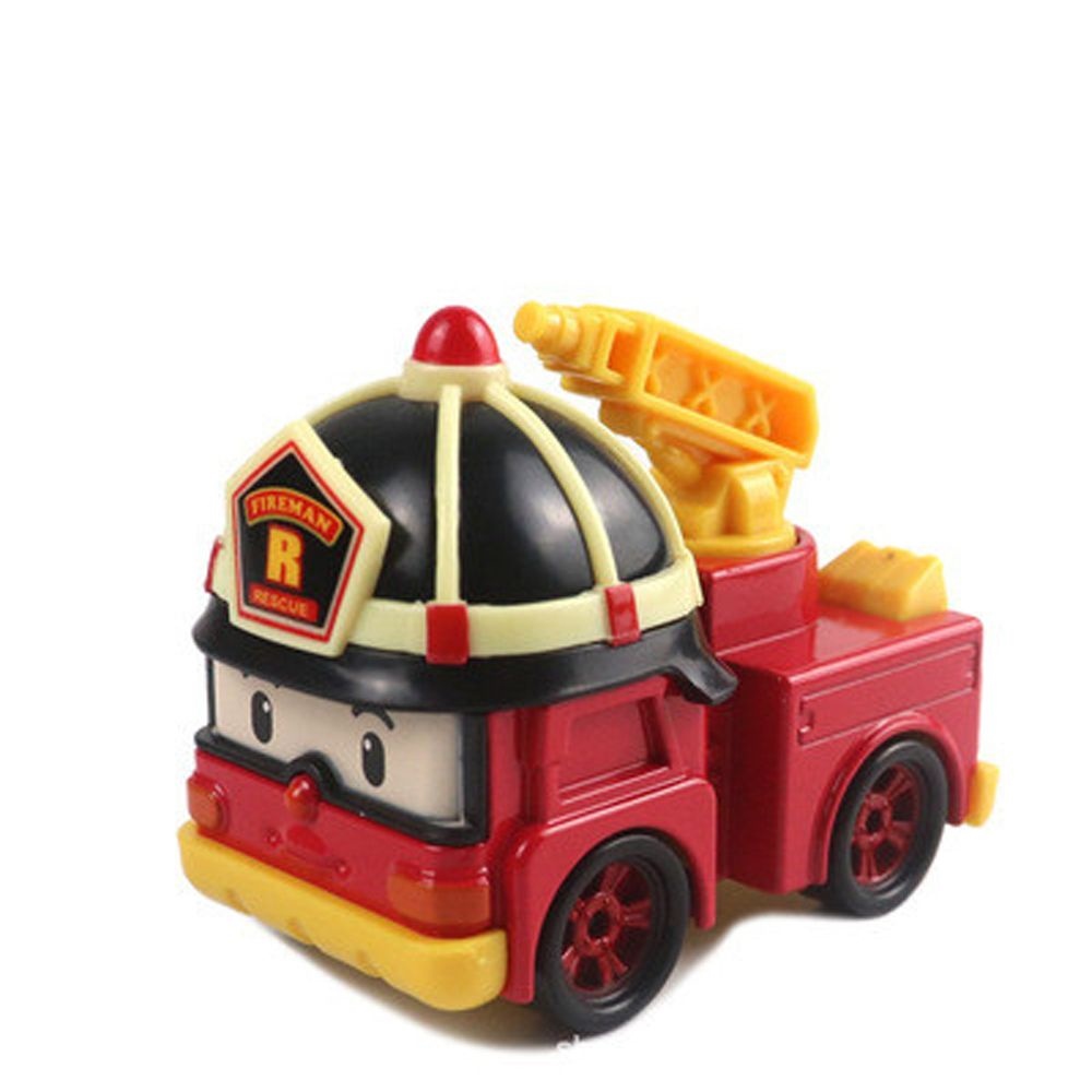 ﹉☽♂ Mô hình đồ chơi xe rô bốt hoạt hình Robocar Poli bằng hợp kim dành cho trẻ em
