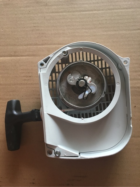 Bộ chụp giật máy cưa stihl381 thắng máy cưa xích #