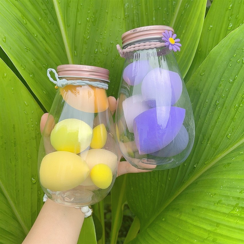 [ Mút Tán Kem Nền Rẻ ] Combo 6 Mút Đánh Kem Nền Đủ Size [ 3MEMON ] MDKN01