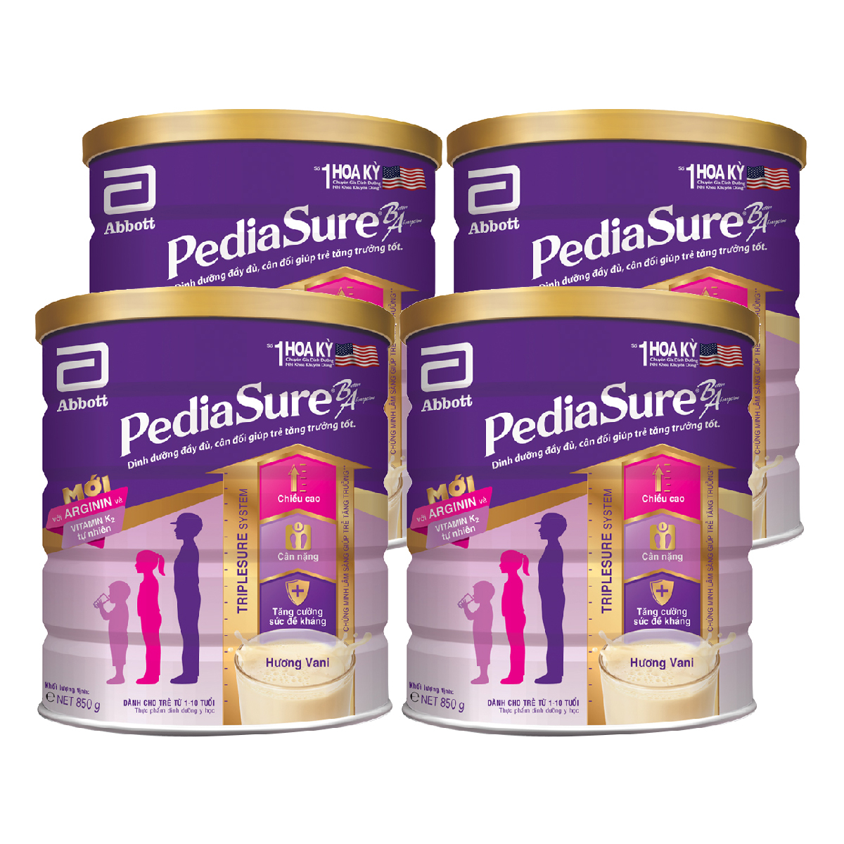 Sữa bột Pediasure 850g