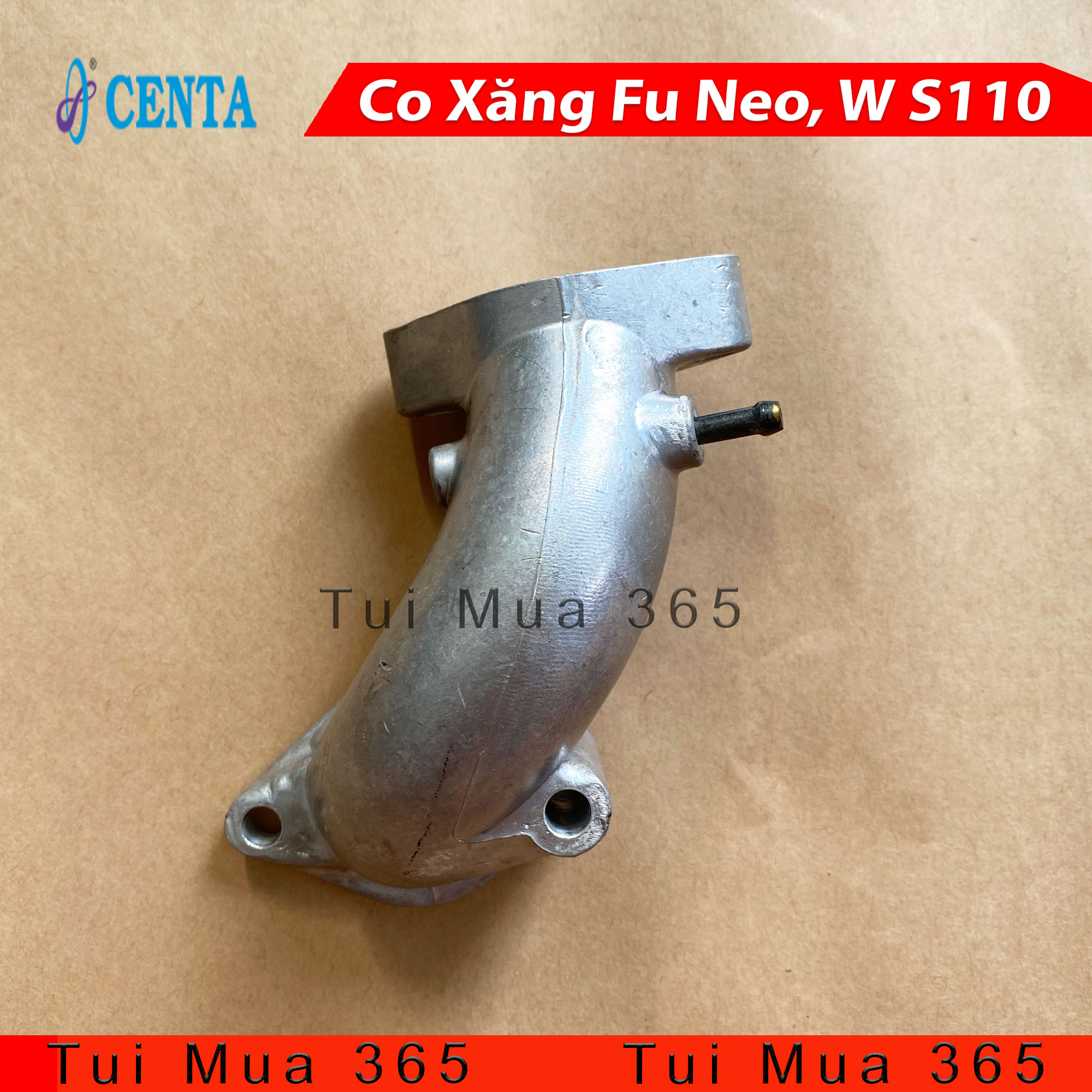 Co Xăng Cổ Xéo Độ Xe Future Neo, Wave S110 Hiệu Centa