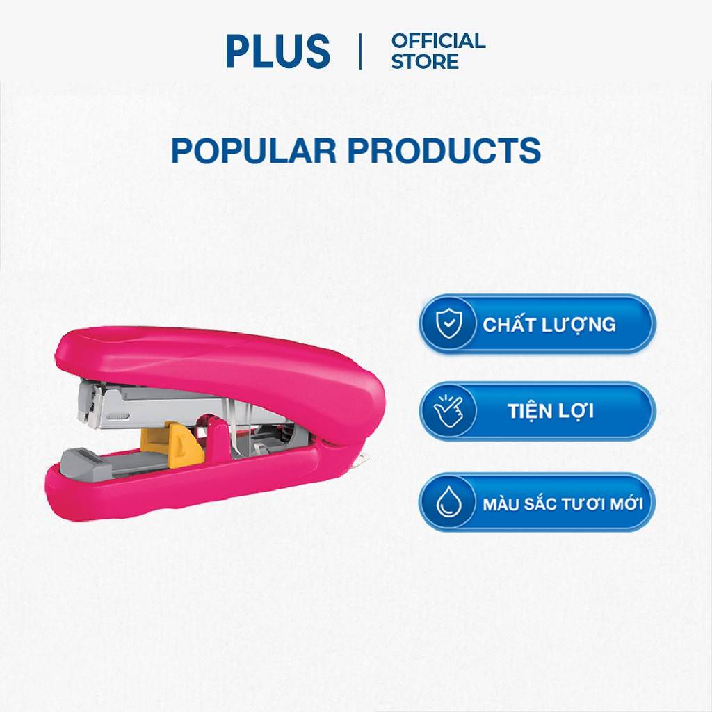 Đồ Bấm Dập Ghim Pitahit PLUS Kèm Hộp Kim Số 10