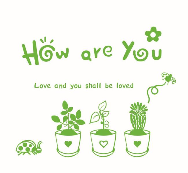[HCM]Decal Dán Kính Cao Cấp - How Are You (60x58 )-DK7040
