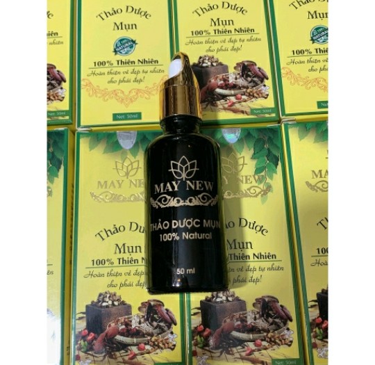 SERUM THẢO DƯỢC NHÂN SÂM SẠCH MỤN MAY NEW 50ML