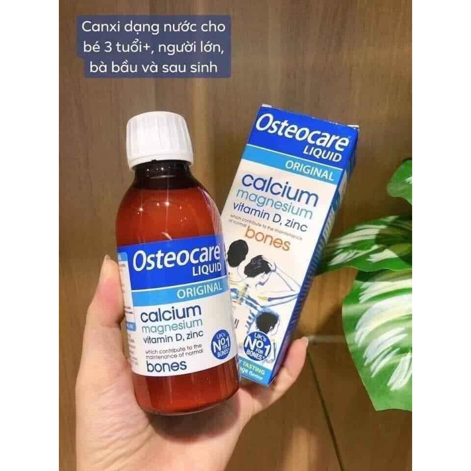Canxi dạng nước Osteocare Liquid 200ml của Anh