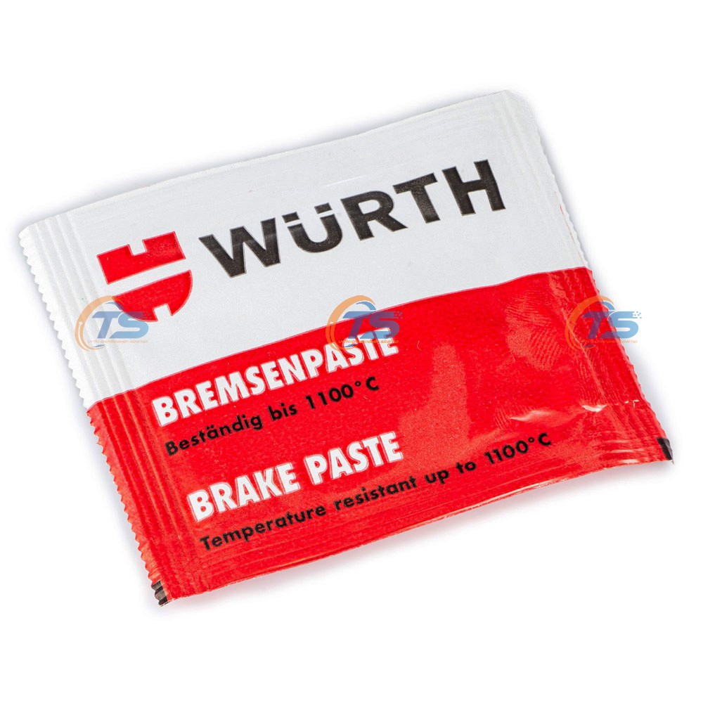 2 Gói Mỡ Tra Má Phanh Wurth Brake Paste 5.5g
