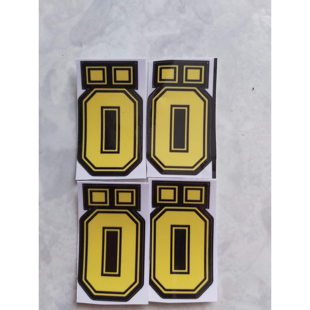 Combo 2 tem sticker ohlins nhỏ dán xe giá rẻ