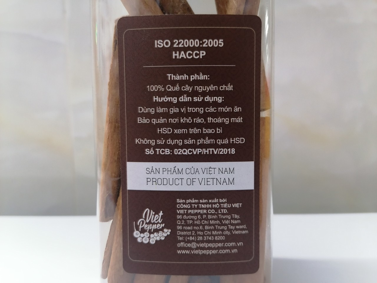 [Hộp 200g] QUẾ CÂY [VN] VIPEP Cinnamon stick