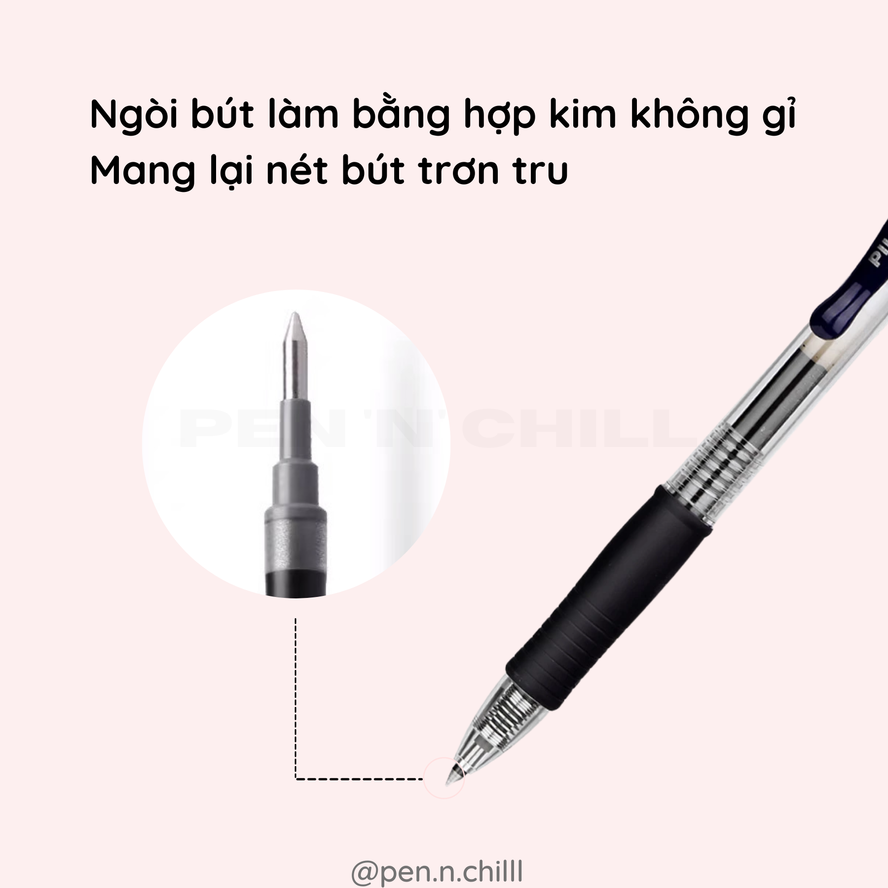 Bút Bi Gel Pilot G2 - Cỡ ngòi 0.5mm/0.7mm
