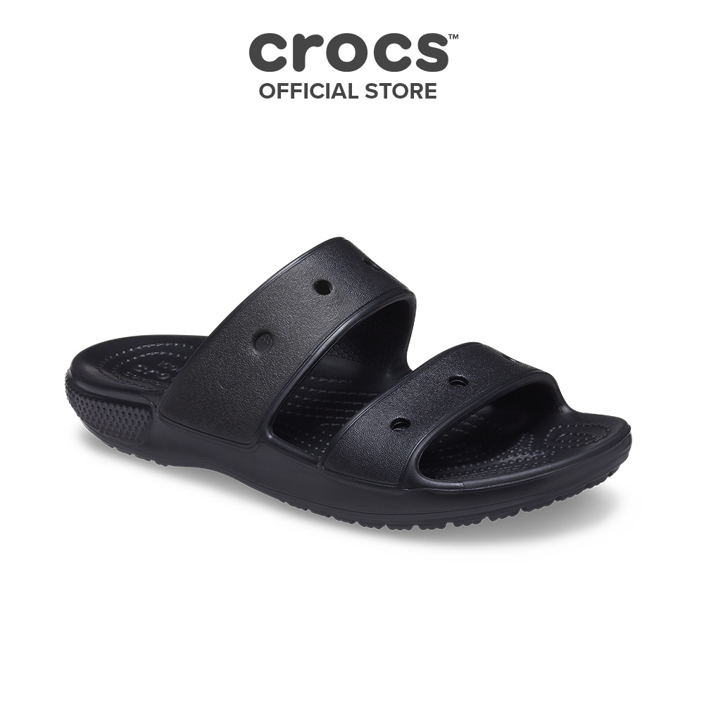Dép Xăng Đan Unisex Crocs Classic - Black