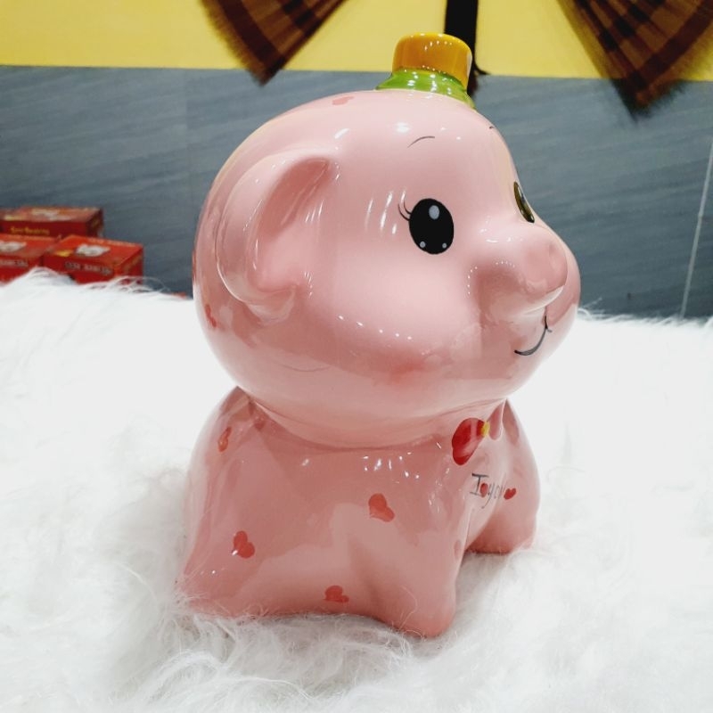 Lợn thiên thần gốm sứ đáng yêu