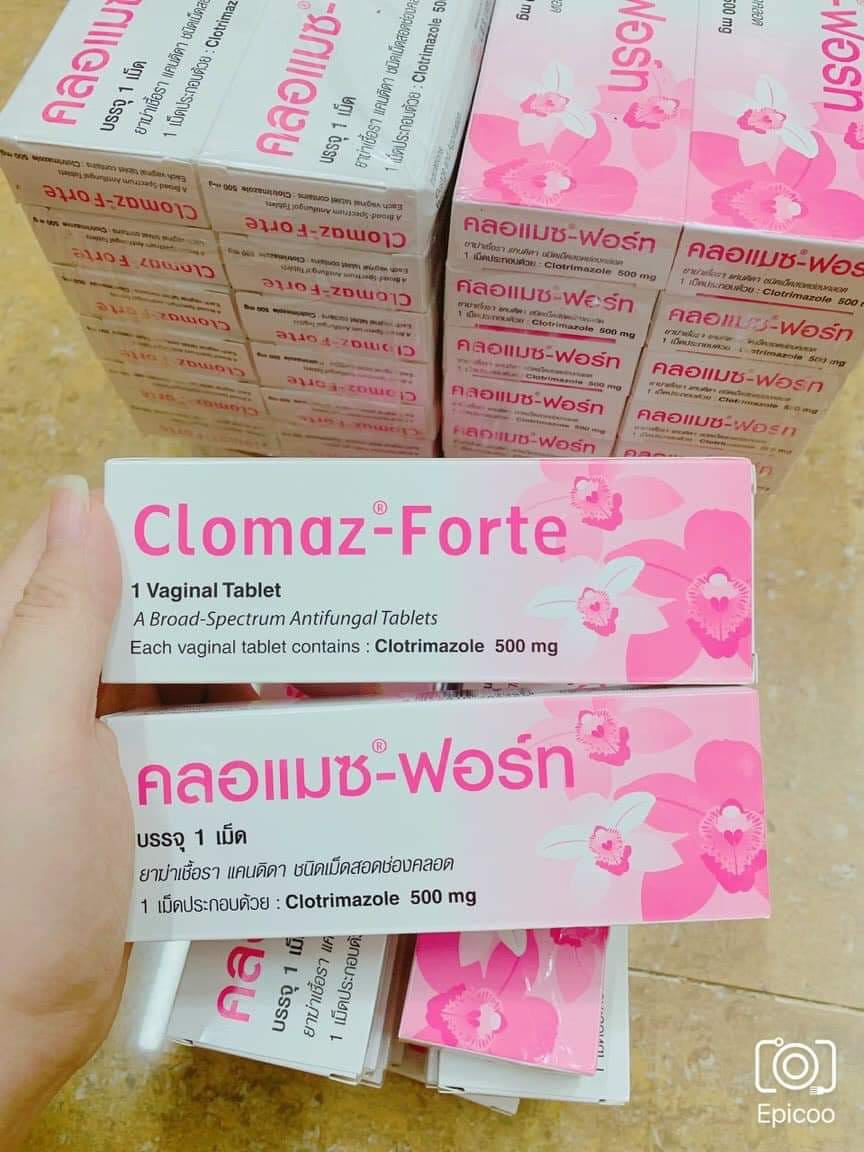 Đặt phụ khoa ClomazForte Thái Lan
