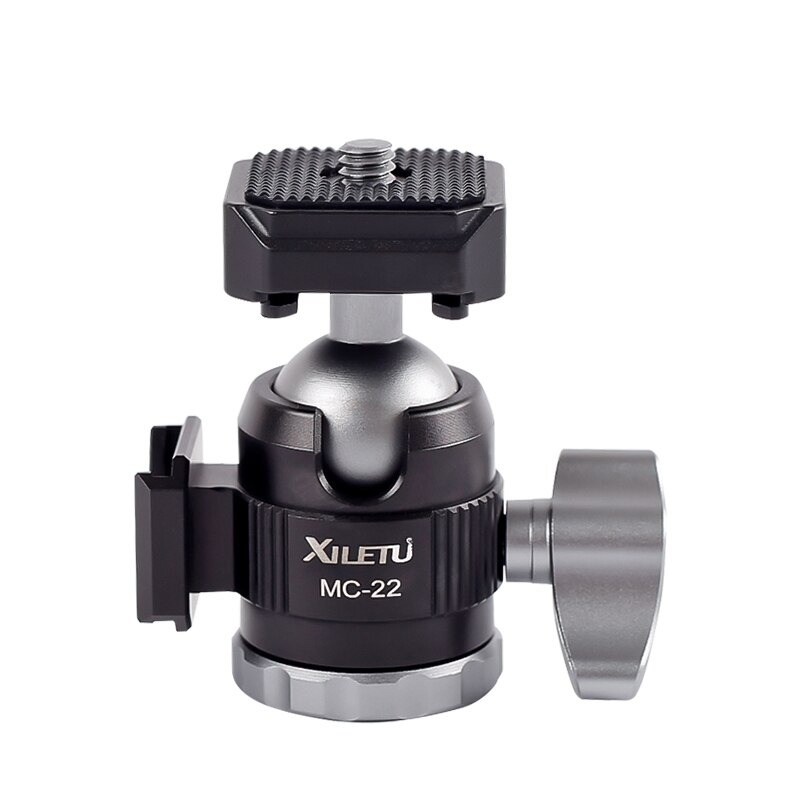 Đầu ball gắn tripod điện thoại và máy ảnh xiletu mc-22s