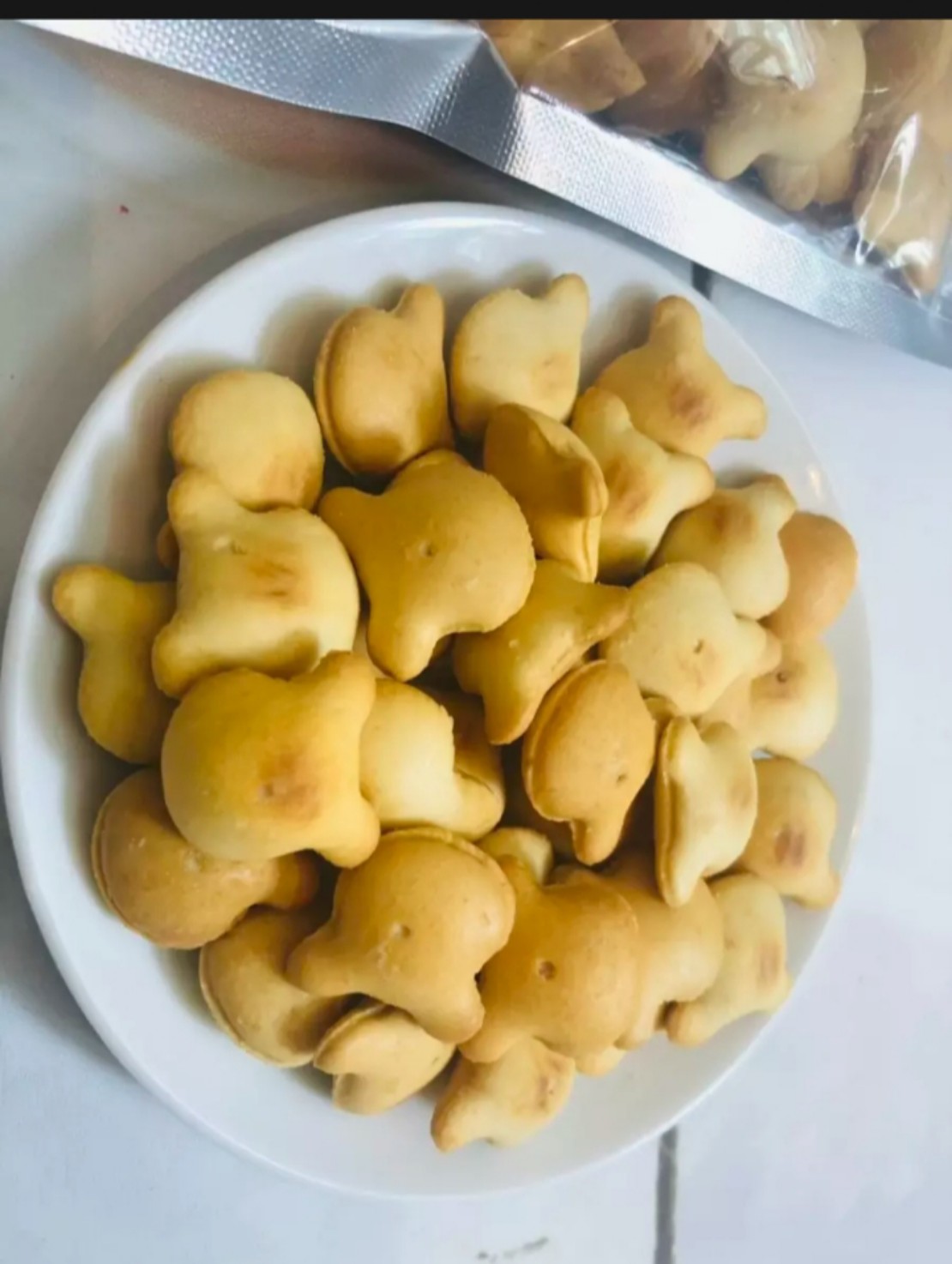 bánh gấu nhân kem-500g