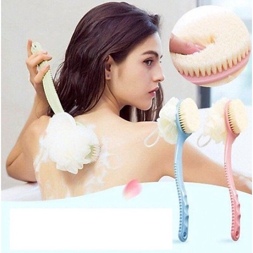 Cây bông tắm chà lưng 2 đầu