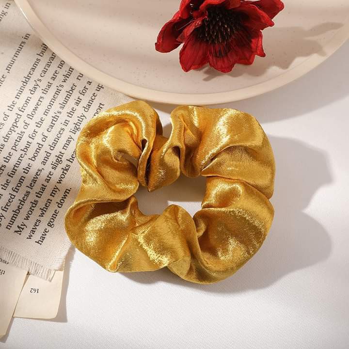 [Free Ship] Cột tóc Vải Scrunchies - dây buộc tóc vải Vintage { Korean HOT trend 2020}