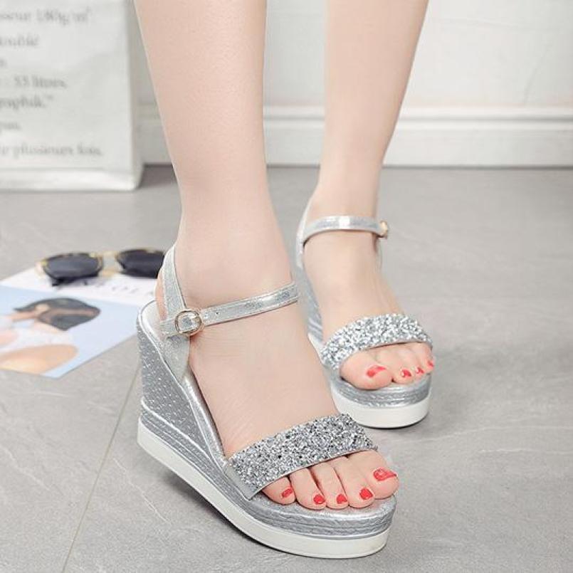 Giày đế xuồng phối kim tuyến - 27095 giá rẻ
