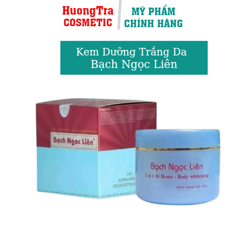Hàng Chính Hãng Kem Bạch Ngọc Liên Dưỡng Trắng Da Body 2 In 1 Tại Nhà 90g