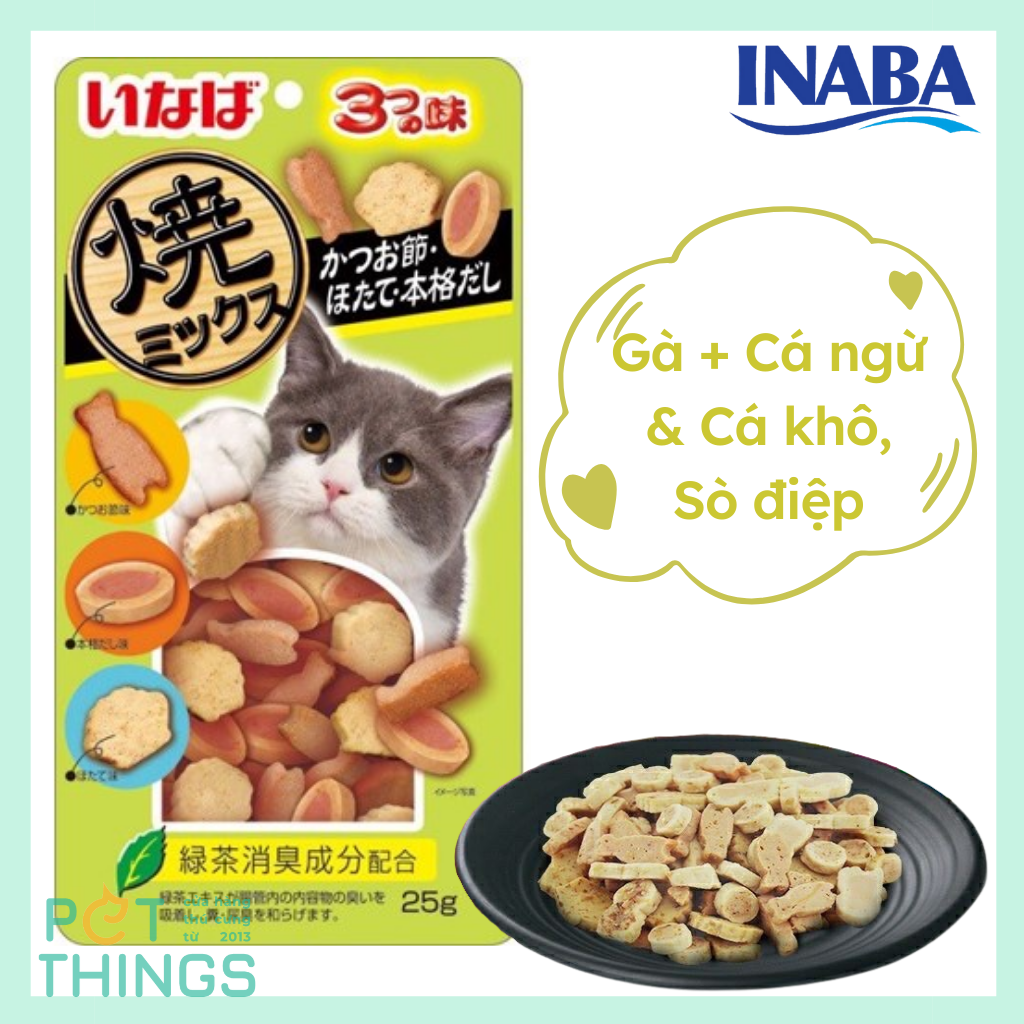Snack inaba soft bits 25g for cat