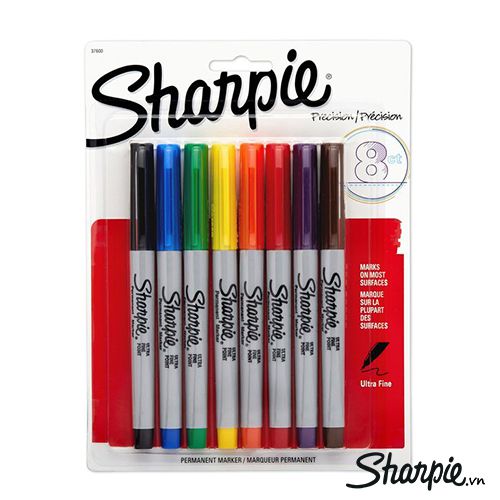 [HCM]Bút lông kim Sharpie Ultra Fine combo 8/24 màu