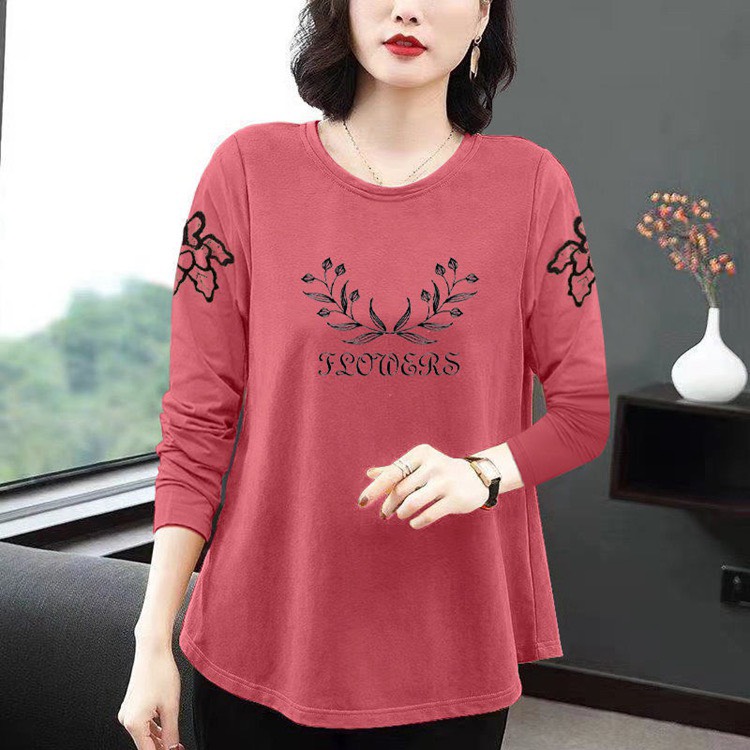 Áo thun dài tay vạt xòe xneo, áo dài tay nữ hot 2022