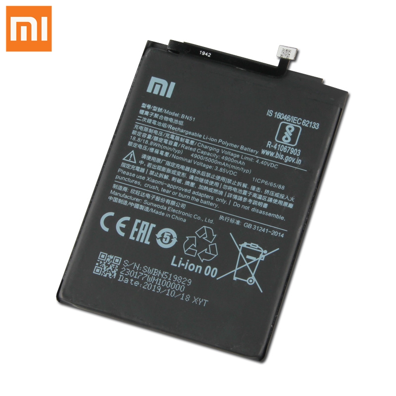 Pin xiaomi redmi 8 / redmi 8a mã bn51 / pin zin dương lượng 5000mah