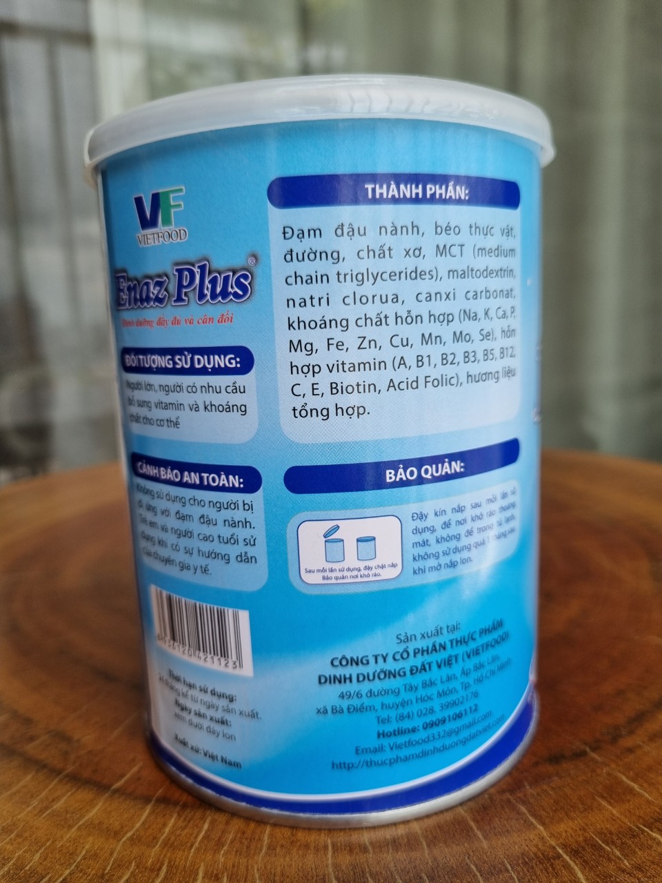 Thực phẩm bổ sung dinh dưỡng ENAZ PLUS (400g)